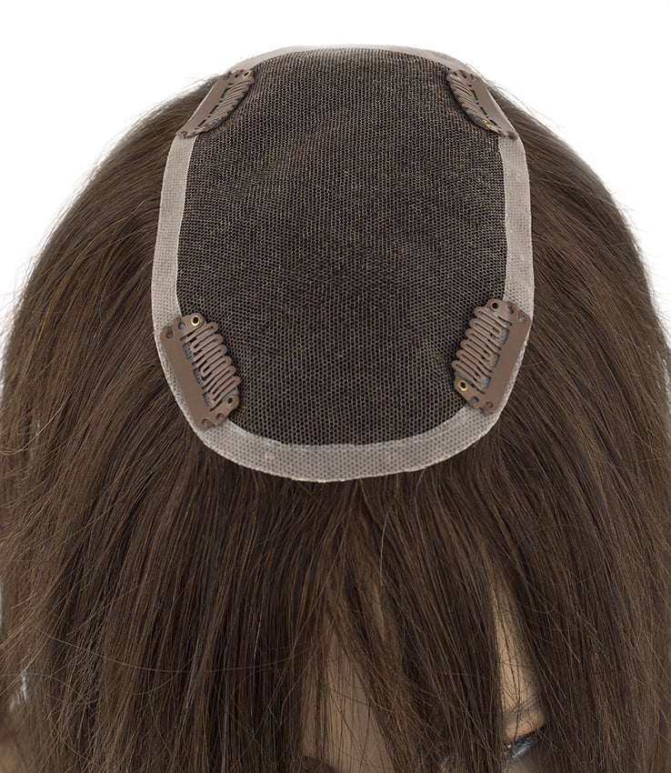 Hair Topper - #4 Chocoladebruin
