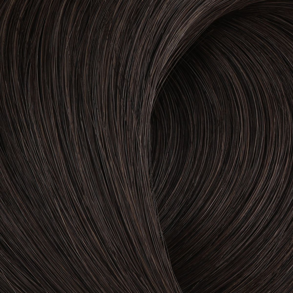 Ring hair - #2 Mörkbrun
