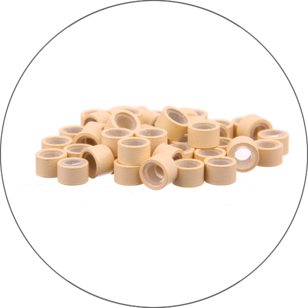 Microanelli con silicone 100 st
