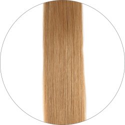 #12 Mörkblond, 40cm, 50g , Seamless, Tejphår, Single drawn