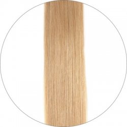#18 Mellanblond, 50cm, 50g, Seamless Premium Tejphår, Single drawn