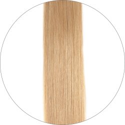 #18 Mellanblond, 50 cm, Premium Nail hair, Single drawn