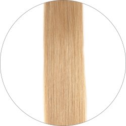 #18 Mellanblond, 30cm, 50g , Tejphår, Single drawn