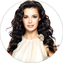 #1B Svartbrun, 70cm, 50g , Tejphår, Single drawn