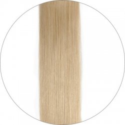 #24 Blond, 40cm, 50g, Seamless Premium Tejphår, Single drawn