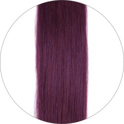 #530 Mörk vinröd, 40 cm, Nail hair