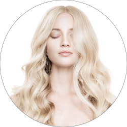 Long Lasting, #6001 Extra ljusblond, 60cm, 60g, Hårträns