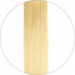 #613 Ljusblond, 50cm, 50g, Seamless Premium Tejphår, Single drawn