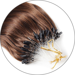 #2 Mörkbrun, 40 cm, Ring hair