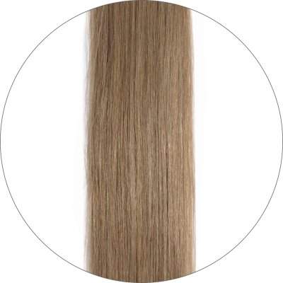 #10 Lysebrun, 40 cm, Premium Keratin Extensions, Single drawn