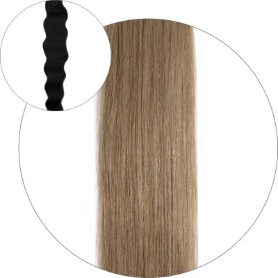 #10 Ljusbrun, 50 cm, Natural wave Nail hair