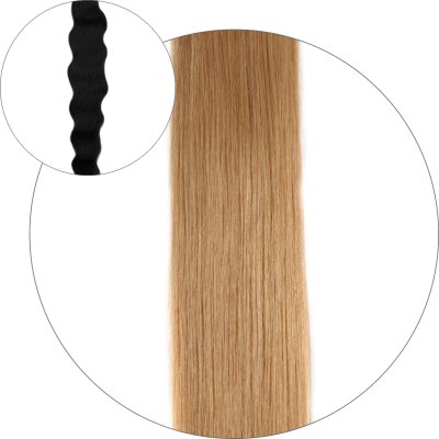 #12 Mörkblond, 50 cm, Natural wave Nail hair