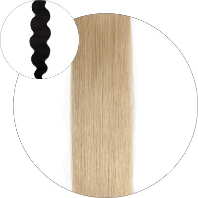 #24 Blond, 50cm, 50g , Body wave Tejphår Premium
