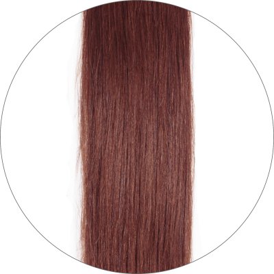 #33 Rödbrun, 60 cm, Ring hair