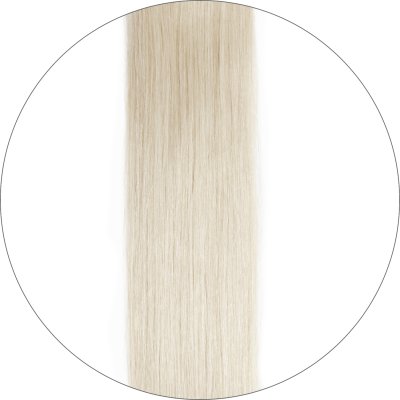 #60A Extra ljusblond, 70 cm, Nail hair, Double drawn