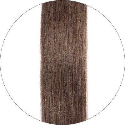 #6 Mellanbrun, 50 cm, Ring hair